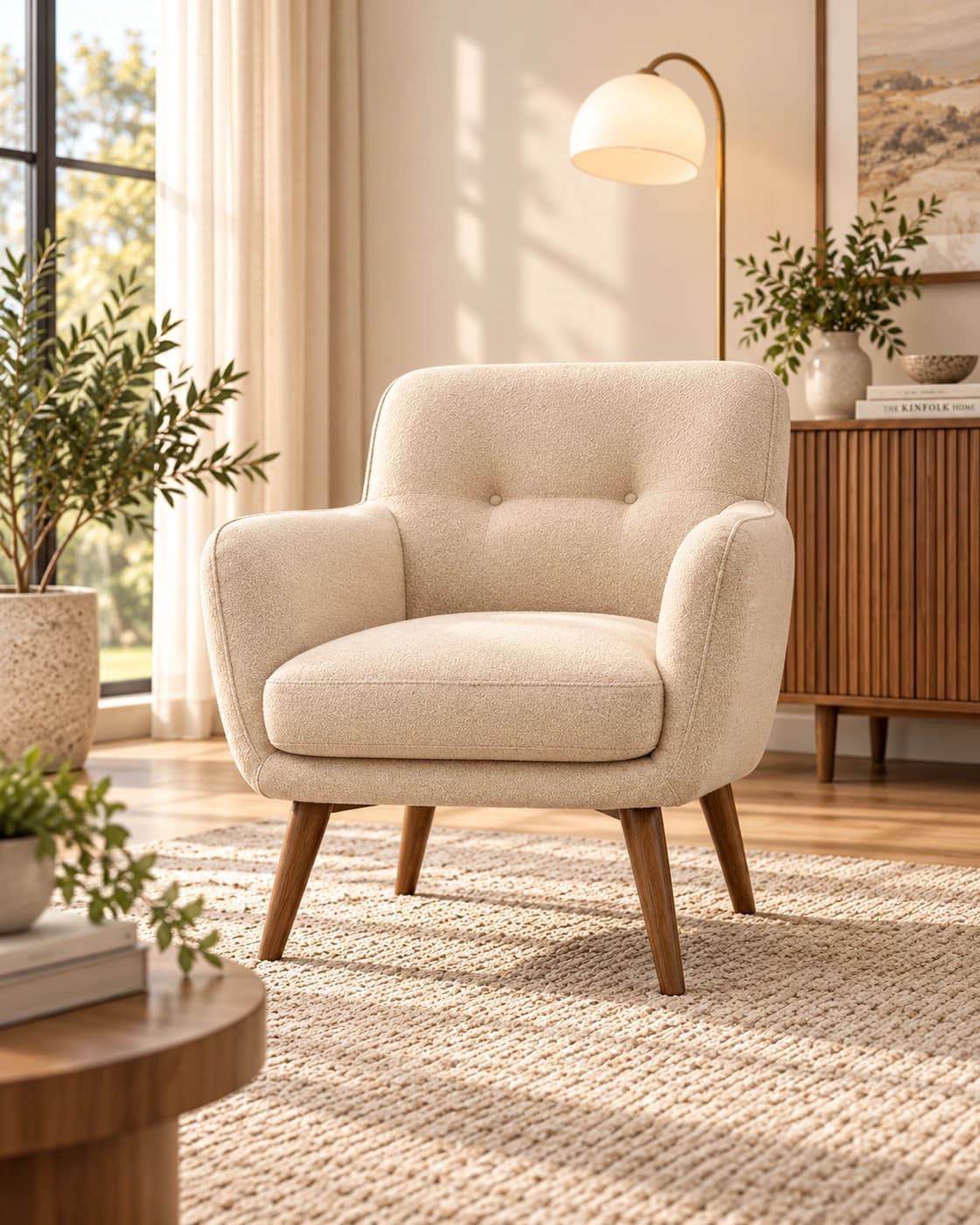 Chair in a bright interior