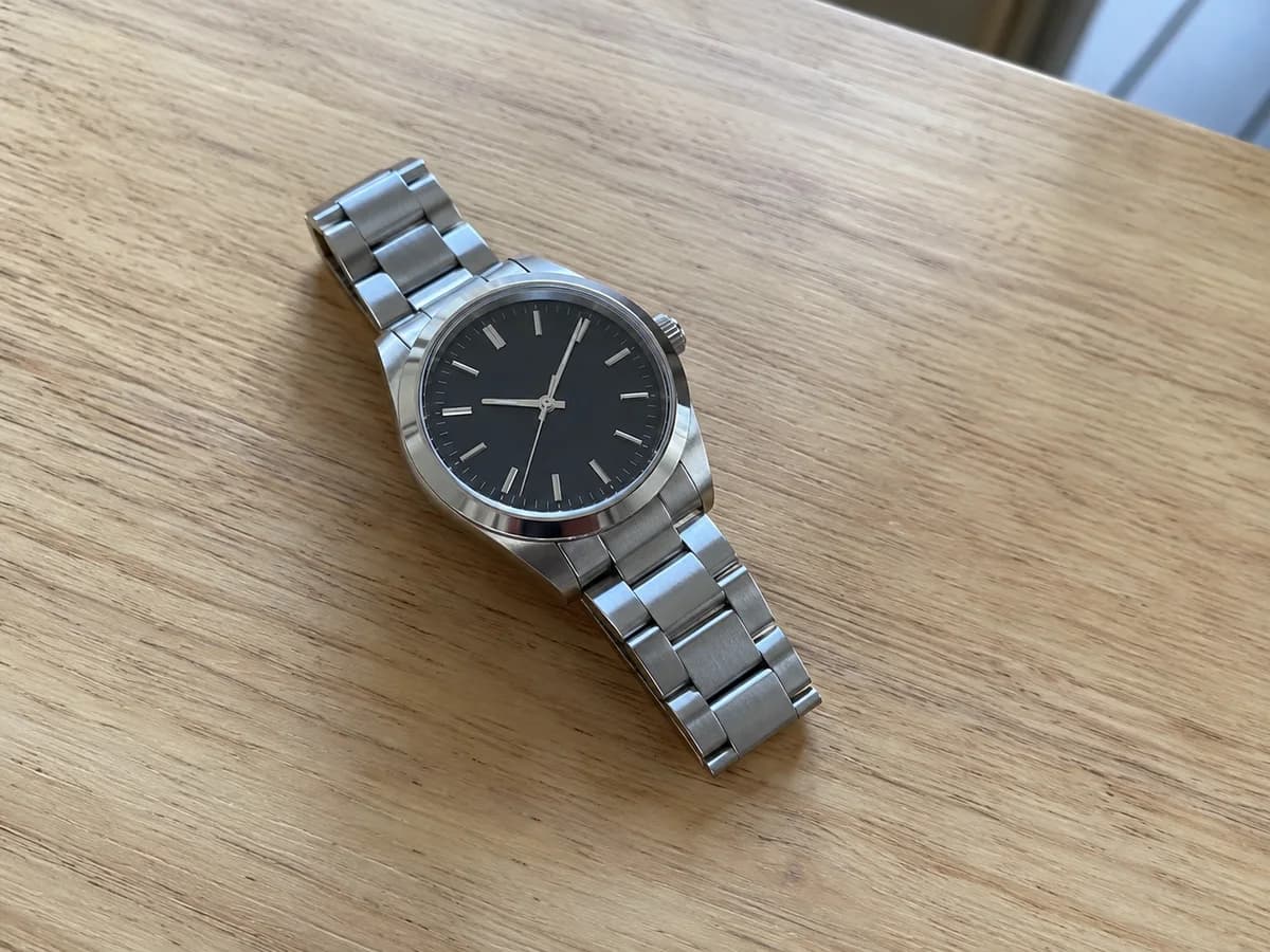 Everyday photo of a watch on a table